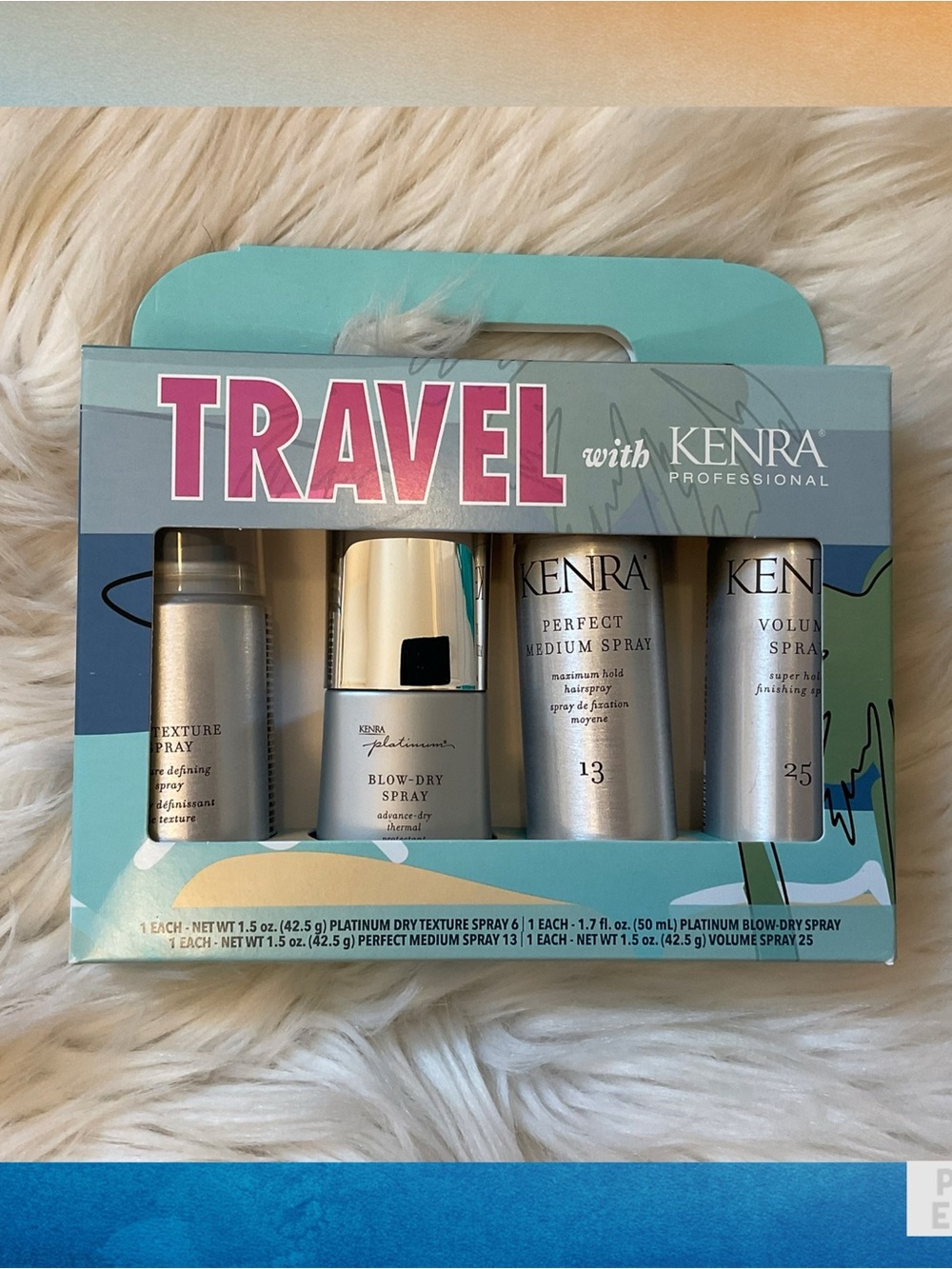 Travel with Kenra Professional Set - New